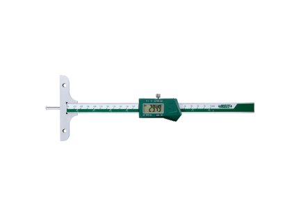 DIGITAL DEPTH GAGE WITH ROUND DEPTH BAR (with han dle) 0-120mm