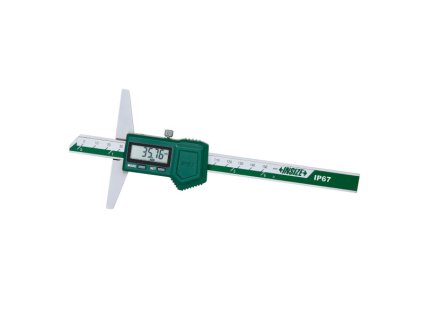 WATERPROOF DIGITAL DEPTH GAGE (base length 100mm) 0-150mm/0-6"