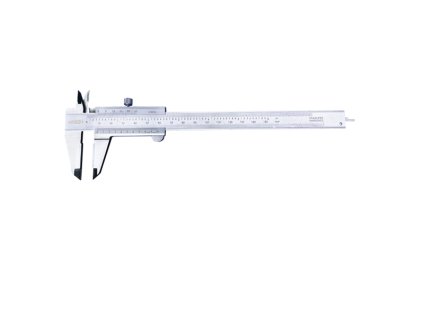 VERNIER CALIPER WITH CARBIDE TIPPED JAWS 0-150mm/0-6"