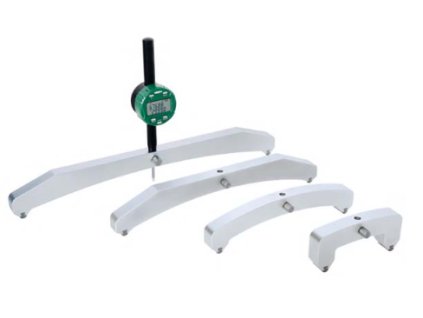 LARGE RANGE DIGITAL RADIUS GAGE 100-15000mm/4-590"