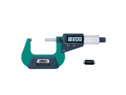 DIGITAL OUTSIDE MICROMETER (BASIC TYPE, WITH DATA OUTPUT) 25-50mm/1-2"