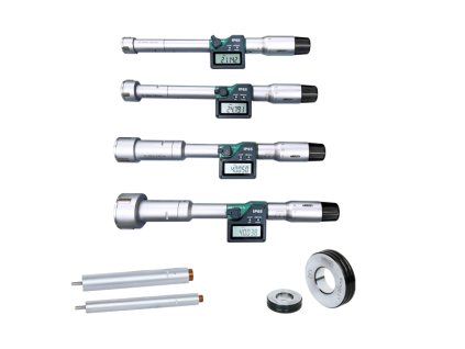 DIGITAL THREE POINTS INTERNAL MICROMETER SET (wit h setting rings) 20-50mm