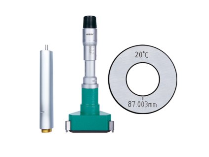 THREE POINTS INTERNAL MICROMETER (with setting ri ng) 87-100mm