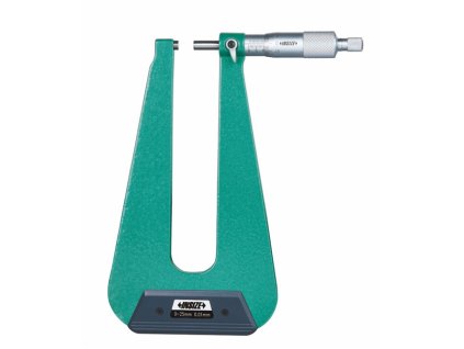 SHEET METAL MICROMETER (flat-flat tips, throat de pth 155mm) 0-25mm
