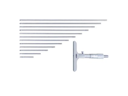 DEPTH MICROMETER (base 101.5x17mm) 0-300mm