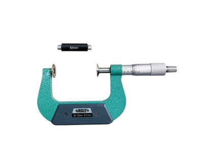 NON ROTATING SPINDLE DISK MICROMETER 50-75mm
