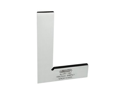 90° FLAT EDGE SQUARE (DIN875 grade 1) 100x70mm