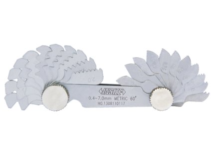 PITCH GAGE (Metric 60°) 0.4-7.0mm