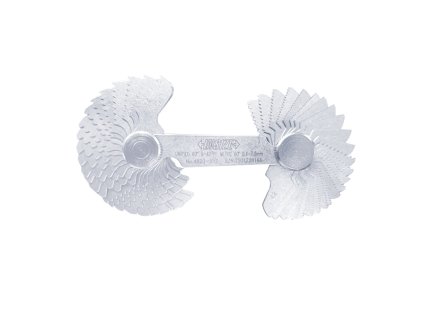 PITCH GAGE (Metric 60° AND Unified 60°) 0.4-7.0mm, 4-42TPI
