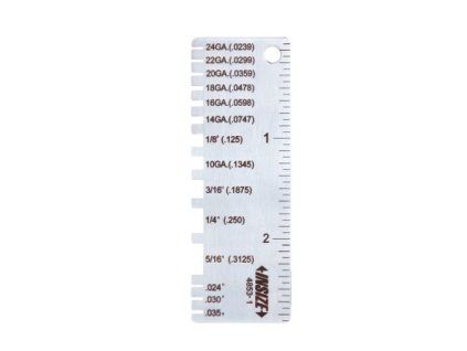 SHEET METAL THICKNESS GAGE