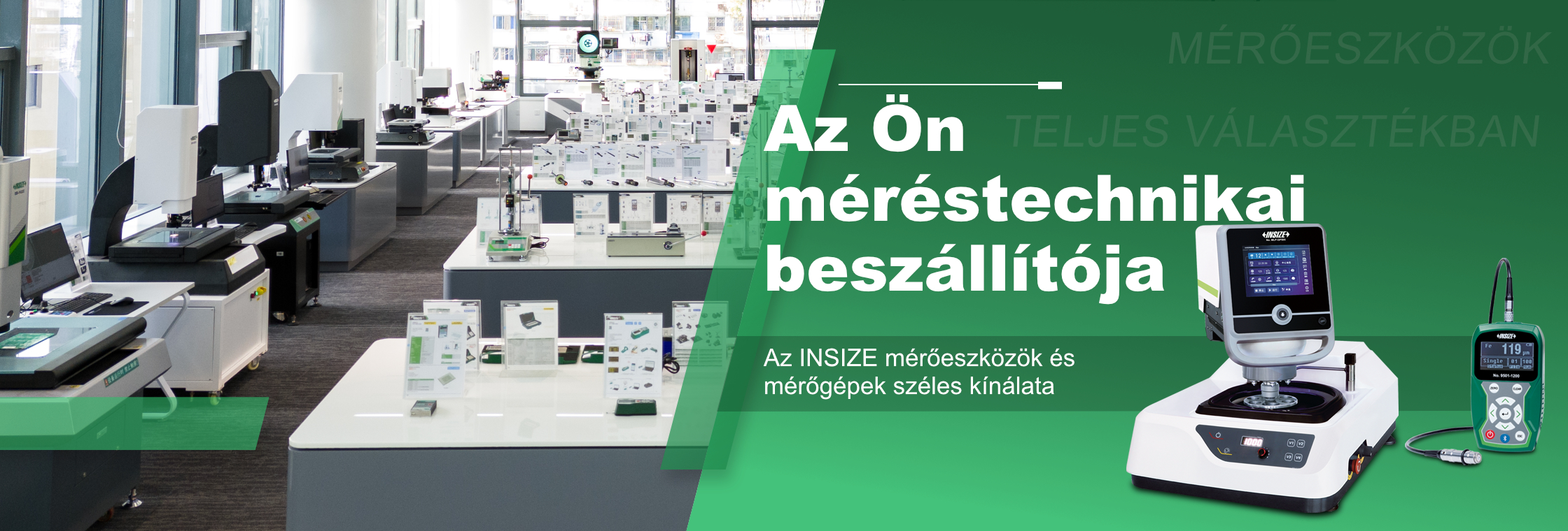 Az Ön méréstechnikai beszállítója