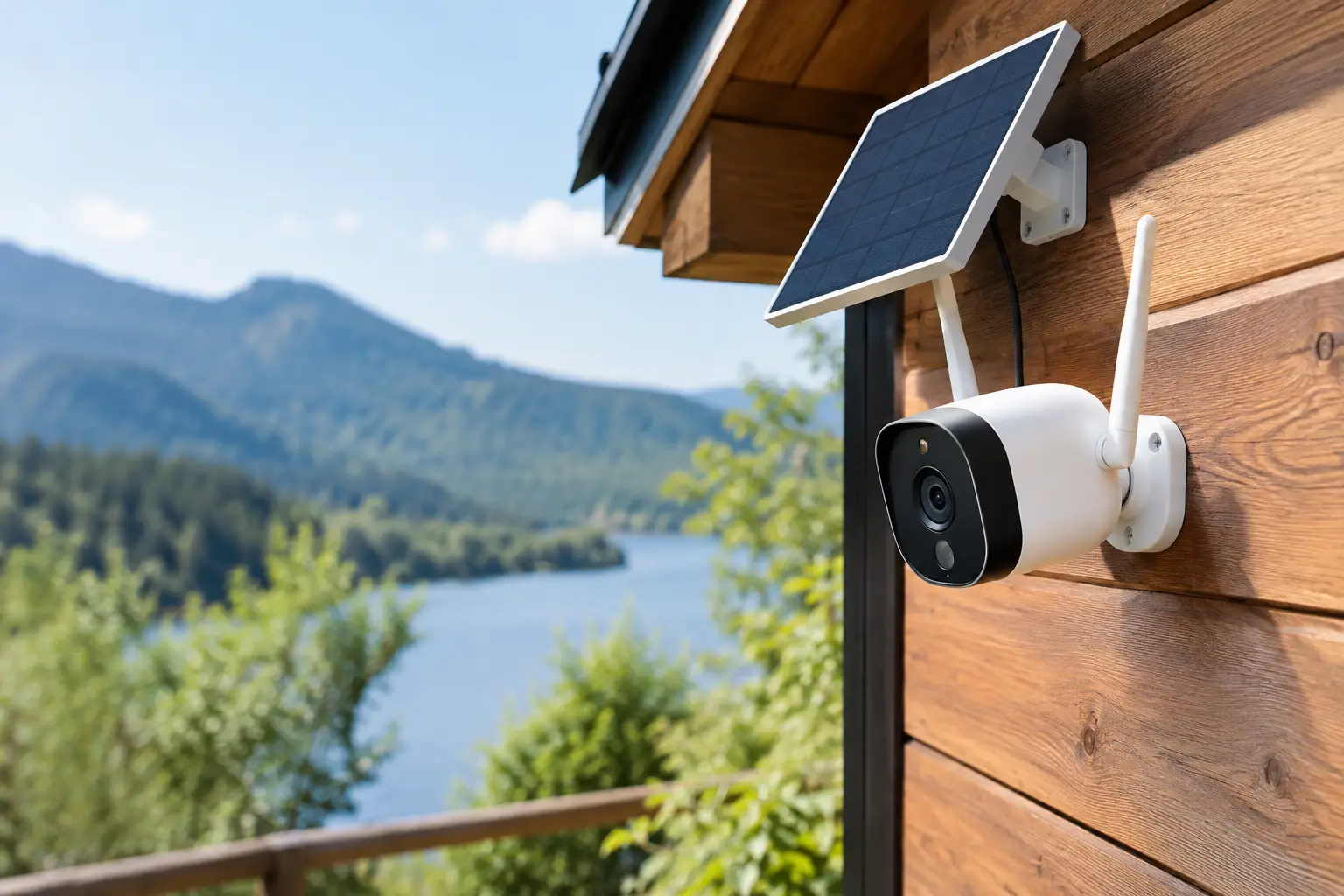 Kamera na chatu bez elektriny: Ako ju vybrať