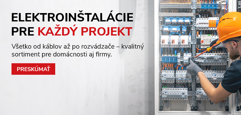 Elektroinštalácie pre kažý projekt