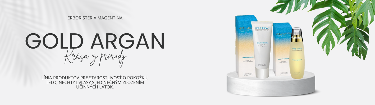 Zlatá línia GOLD ARGAN