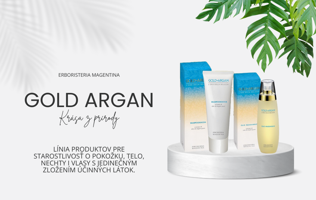 Zlatá línia GOLD ARGAN