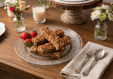 Banánové müsli tyčinky