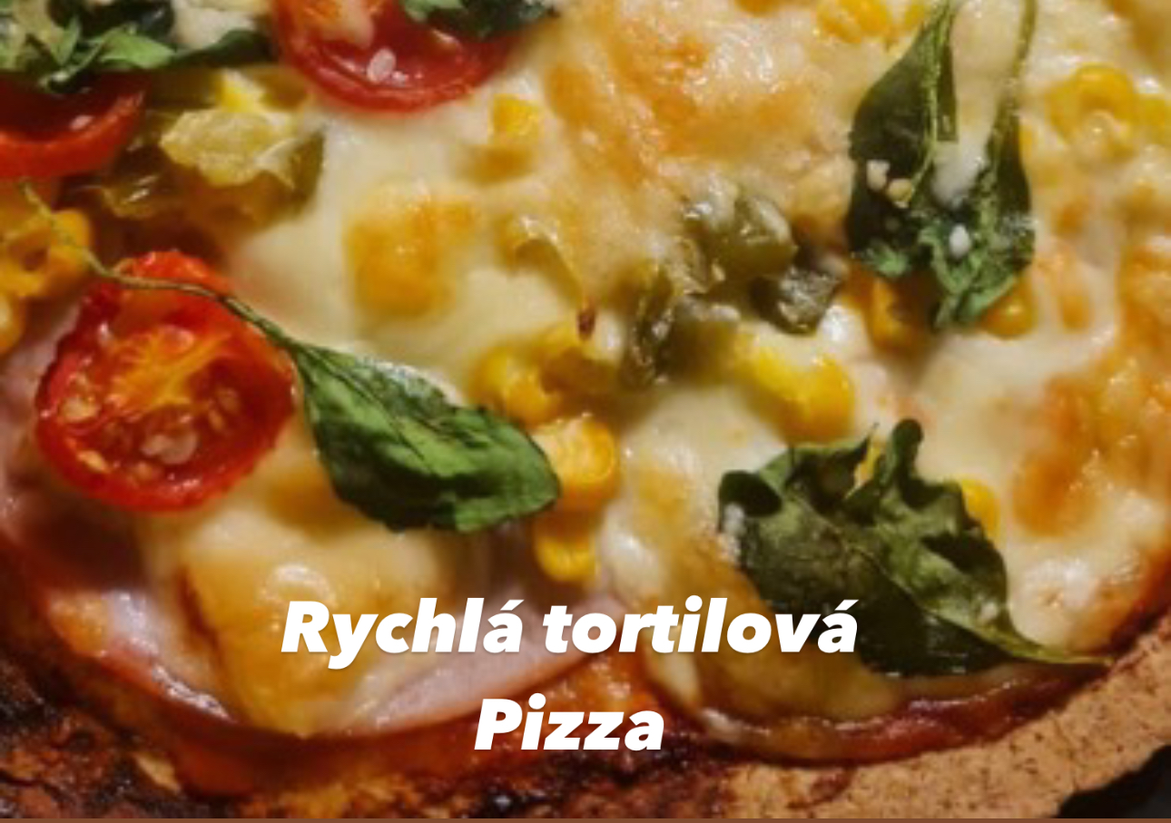 Domácí pizza tortilla