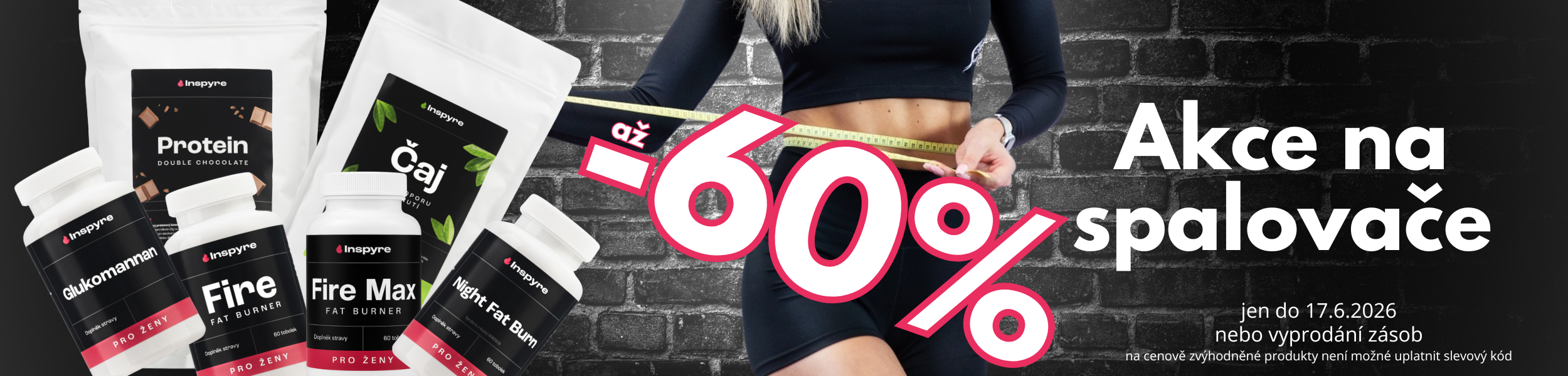 -60% na spalovače