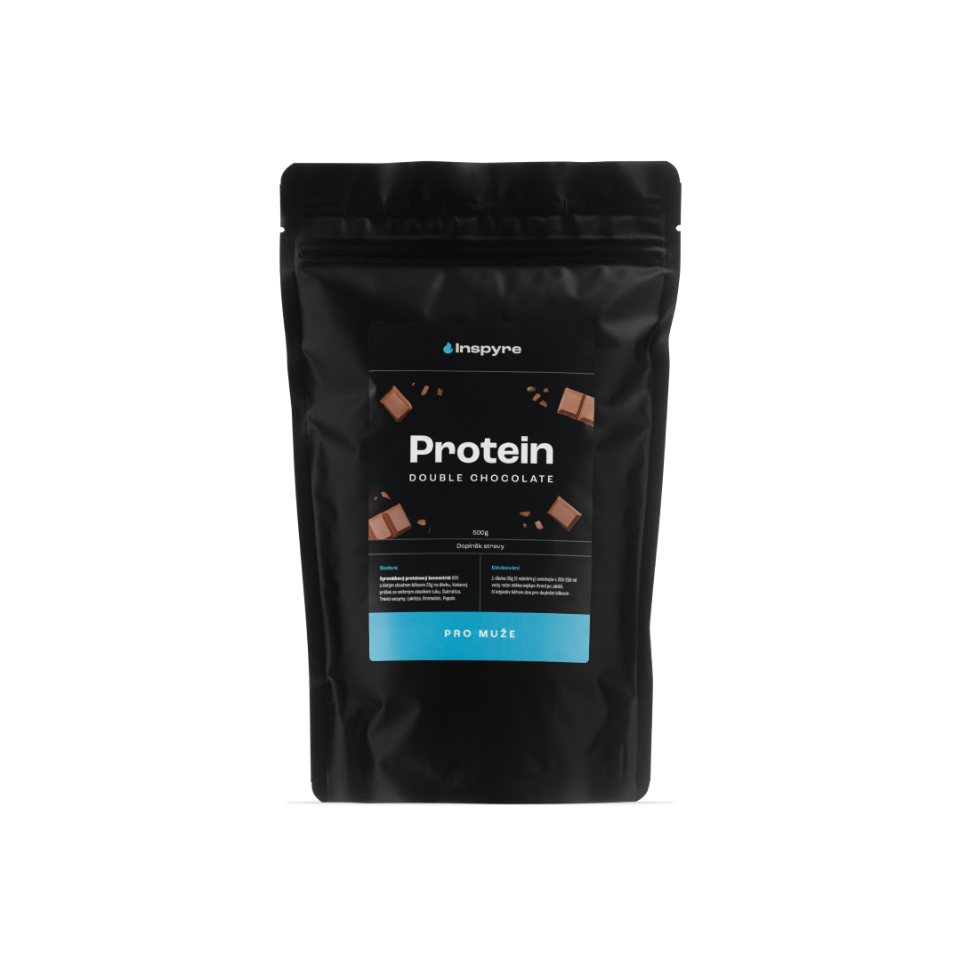 Inspyre PROTEIN pro muže, double chocolate, 500g