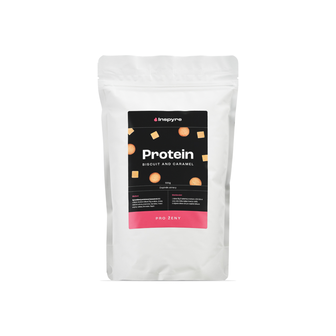 Inspyre PROTEIN butter biscuit and caramel, 500g