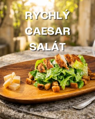 🥗 Křupavý Caesar salát, který zasytí a přitom nezatíží? Jestli miluješ klasický Caesar salát, tenhle recept si zamiluješ....