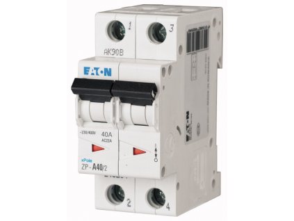 Hlavní vypínač Eaton ZP-A40/2, 40A, 2P
