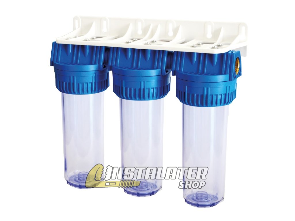 Trojitý filter AQFV TRIPLEX 1" + držiak