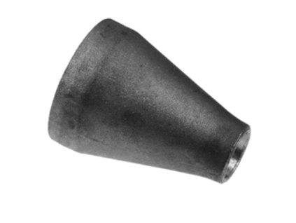 Varné fítingy Redukcia 76,1 x 48,3 mm - čierna oceľ