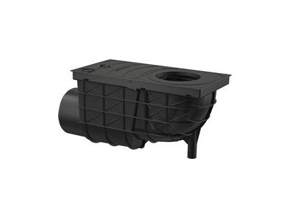 Lapač střešní vody DN110 boční / lapač střešních naplavenin