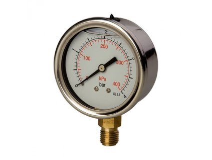 c item 5664 3 647 600 ffffff glycerinovy manometer 63mm spodny zavit 0 250bar g14