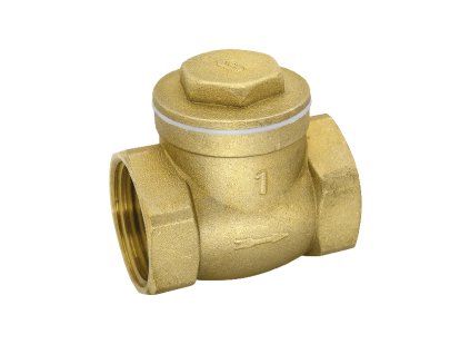 K-3020 Vodorovná zpětná klapka ( zpětný ventil ) plovoucí, mosaz DN20 3/4"