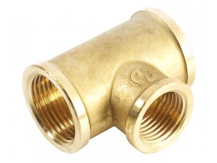 Mosadz - Redukovaný T kus 5/4"x 1/2"x5/4"