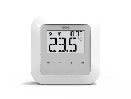 TECH EU-RI-1 - Drátový pokojový termostat s RS komunikací pro EU-i-2 PLUS a EU-i-3 PLUS