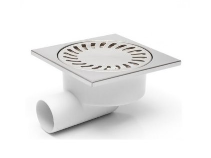 PV bočná D 50/95 s nerez. mriežkou 150x150, neptun