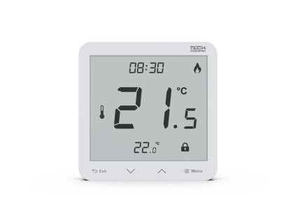 Drátový pokojový regulátor dvoupolohový (zap/vyp) spolupráce s lištou EU-L-9r - bílý  + Garancia ceny: Niekto ponúka tento produkt lacnejšie? Máme pre Vás zľavu!