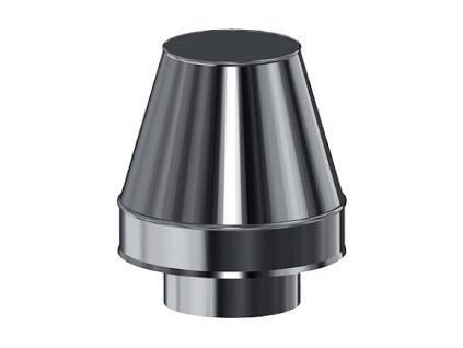 Komínové ústí O180/280 - kouřovod