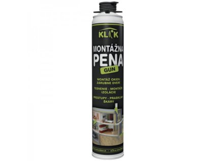 Montážní pěna KLIK 750 ml GUN