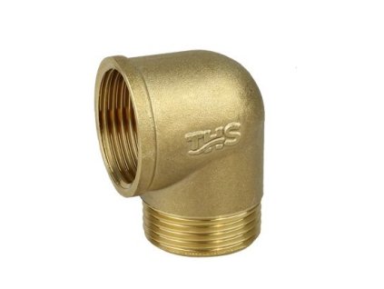 Koleno mosaz FM 1/2"