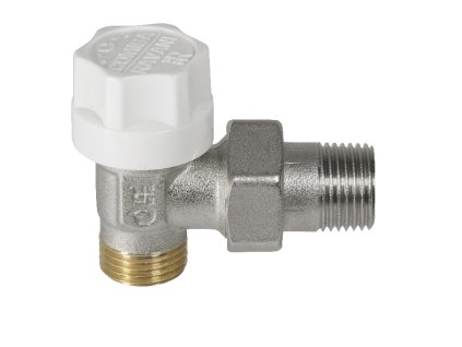 Termostatický ventil radiátorový rohový 1/2" - eurokónus 3/4"