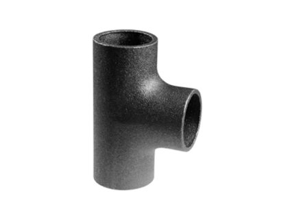 Varné fítingy T-kus 2 1/2" - 76,1 mm  - čierna oceľ