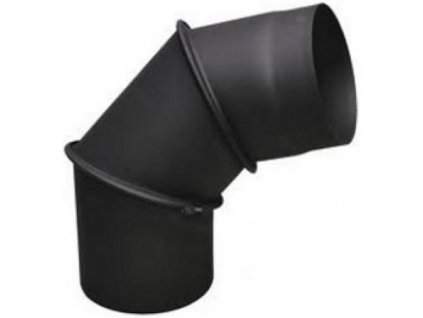 Oceľové komínové koleno nastaviteľné - priemer 160 mm