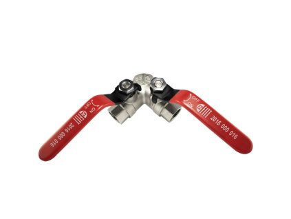 Ventil guľový Y Advance voda FFF 1" x3/4"x3/4" páka PN40 /min.-10max.+120°C/ celopochrómov