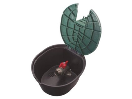 Ventilová šachta s kul. ventilem 3/4"F, oval, RAIN PZCR RN15