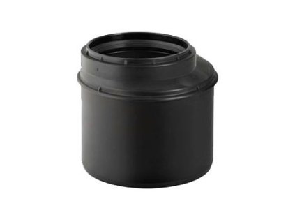 GEBERIT SILENT-PP redukcia excentrická DN100/90, krátka, s hrdlom, odpadová, odhlučnená, P