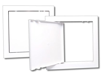 VENTS Revízne / vaňové dvierka plastové 300x300 mm - biela