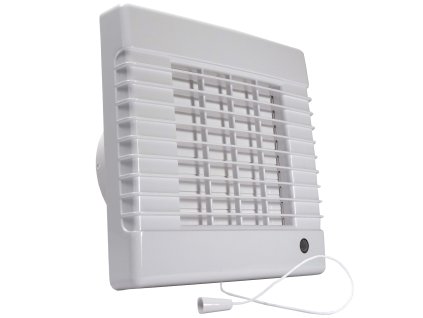 ventilator do kupelne s automatickou zaluziou tahovym a casovym spinacom o 100 mm vykonnejsi motor 45 (8)