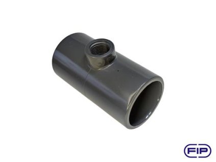 T-kus 90° 50x1/2Fx50 FIP PN16