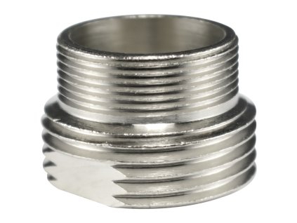 Redukce na vytokové ramínko vnější závit G 3/4MxM22 vnější závit, pochromovaná