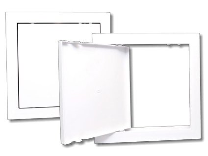 VENTS Revízne / vaňové dvierka plastové 200x200 mm - biela