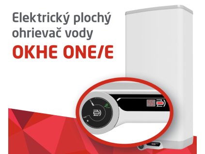 DRAŽICE OKHE ONE/E 100 plochý (pouze 32 cm) elektrický zásobníkový ohřívač teplé vody (bojler) 80l, závěsný, svislý